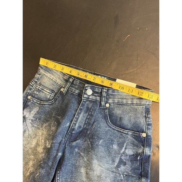 Allure Denim Paint Stained Shorts Size 3 NWT‎ - Picture 7 of 8